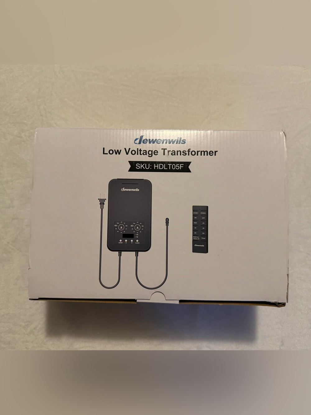 DEWENWILS 300W Low Voltage Transformer with Remote Photocell Sensor & Timer